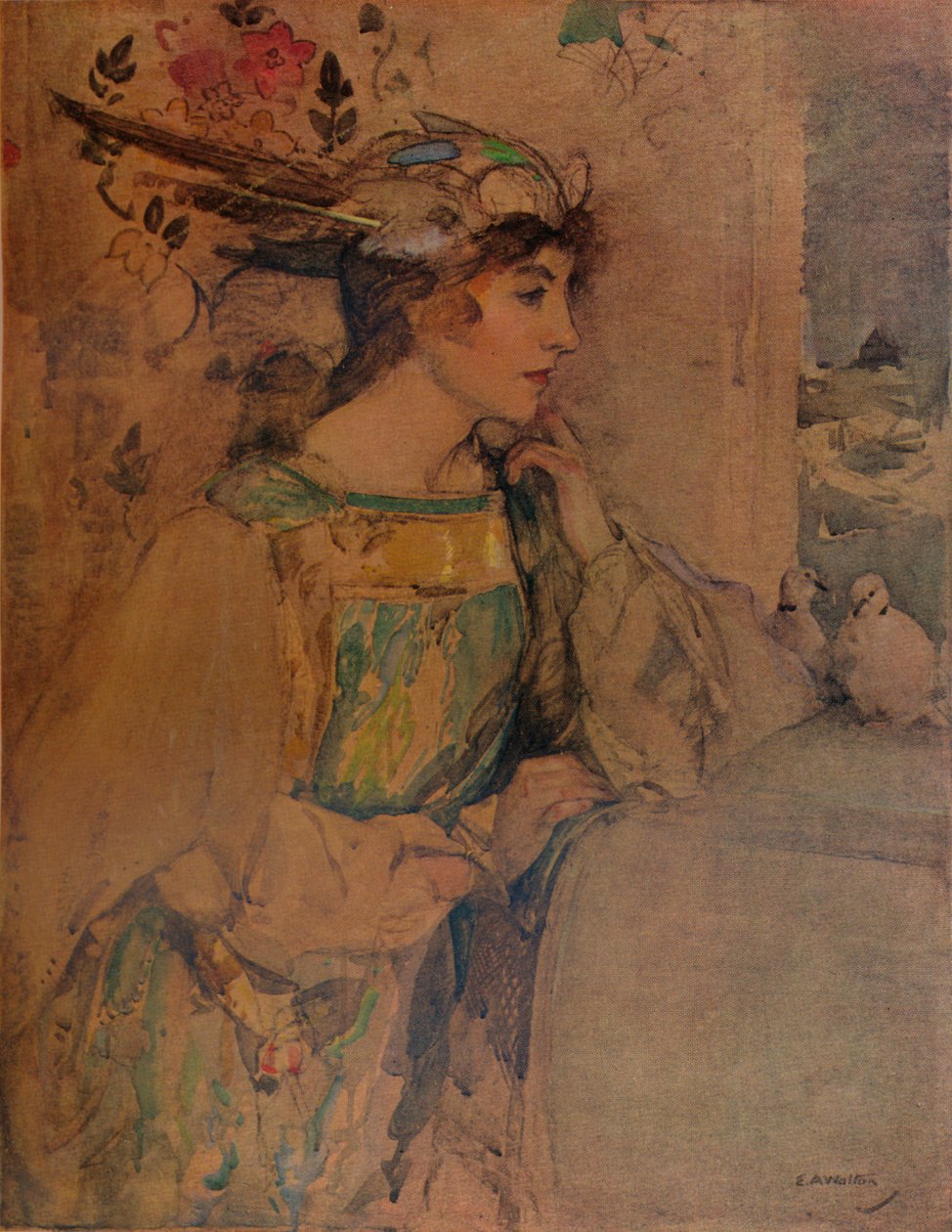 Eagerheart, c1900 da Edward Arthur Walton
