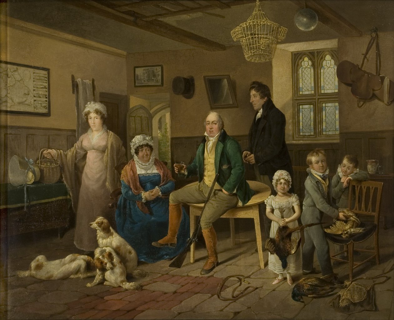 Il ritorno di Mr Rickett dalla caccia da Edward Bird
