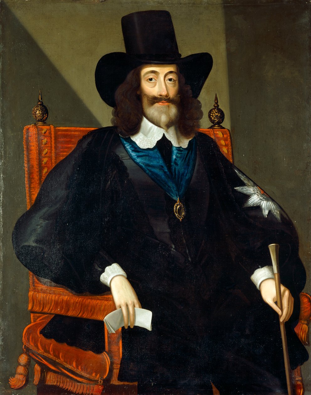 Ritratto di Carlo I al suo processo da Edward Bower