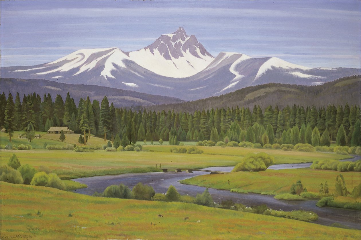 Nelle Cascade Mountains da Edward Bruce