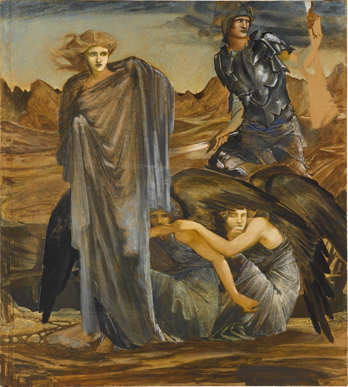Il ritrovamento della Medusa da Edward Burne-Jones