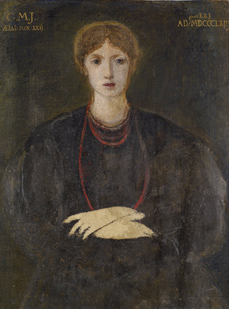 Ritratto di Georgiana Burne-Jones (1840-1920) da Edward Burne-Jones