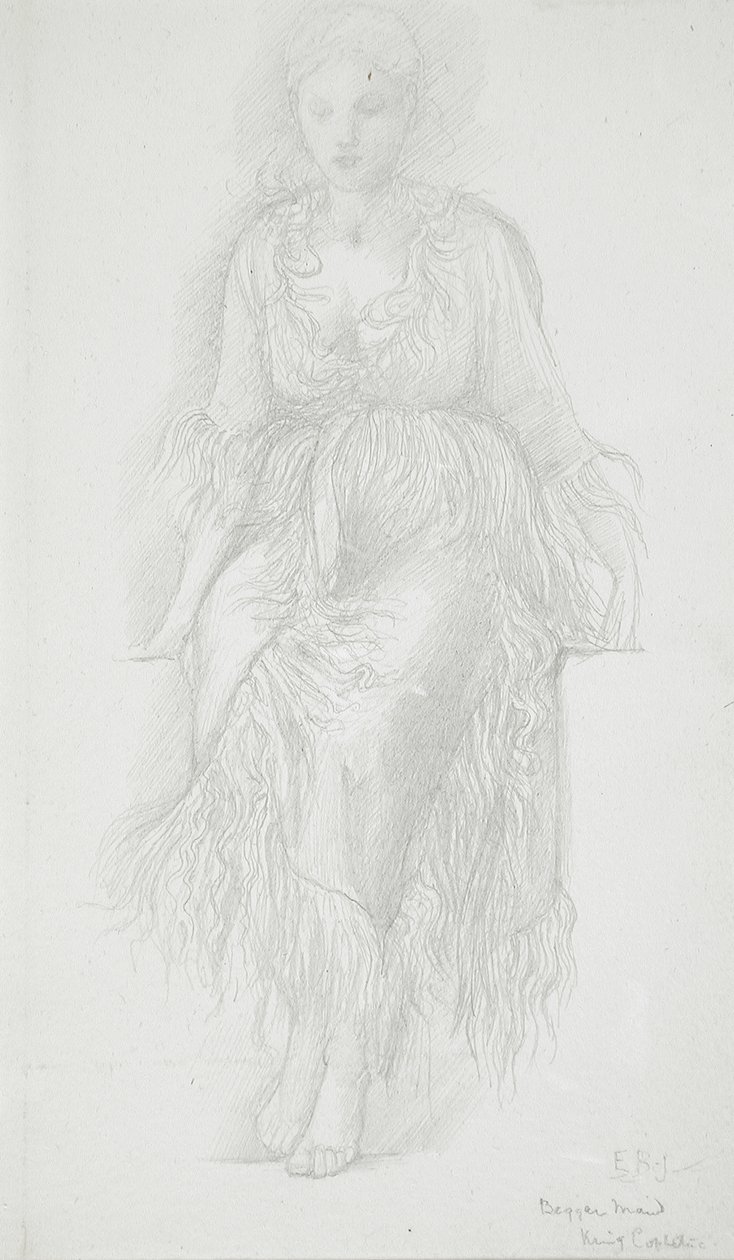 Donna seduta da Edward Burne-Jones