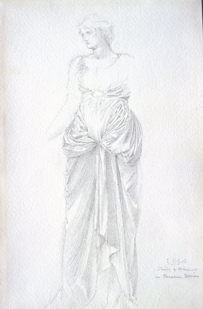 Studio di Minerva da Edward Burne-Jones