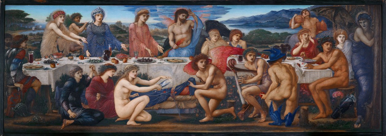 La festa di Peleo da Edward Burne-Jones