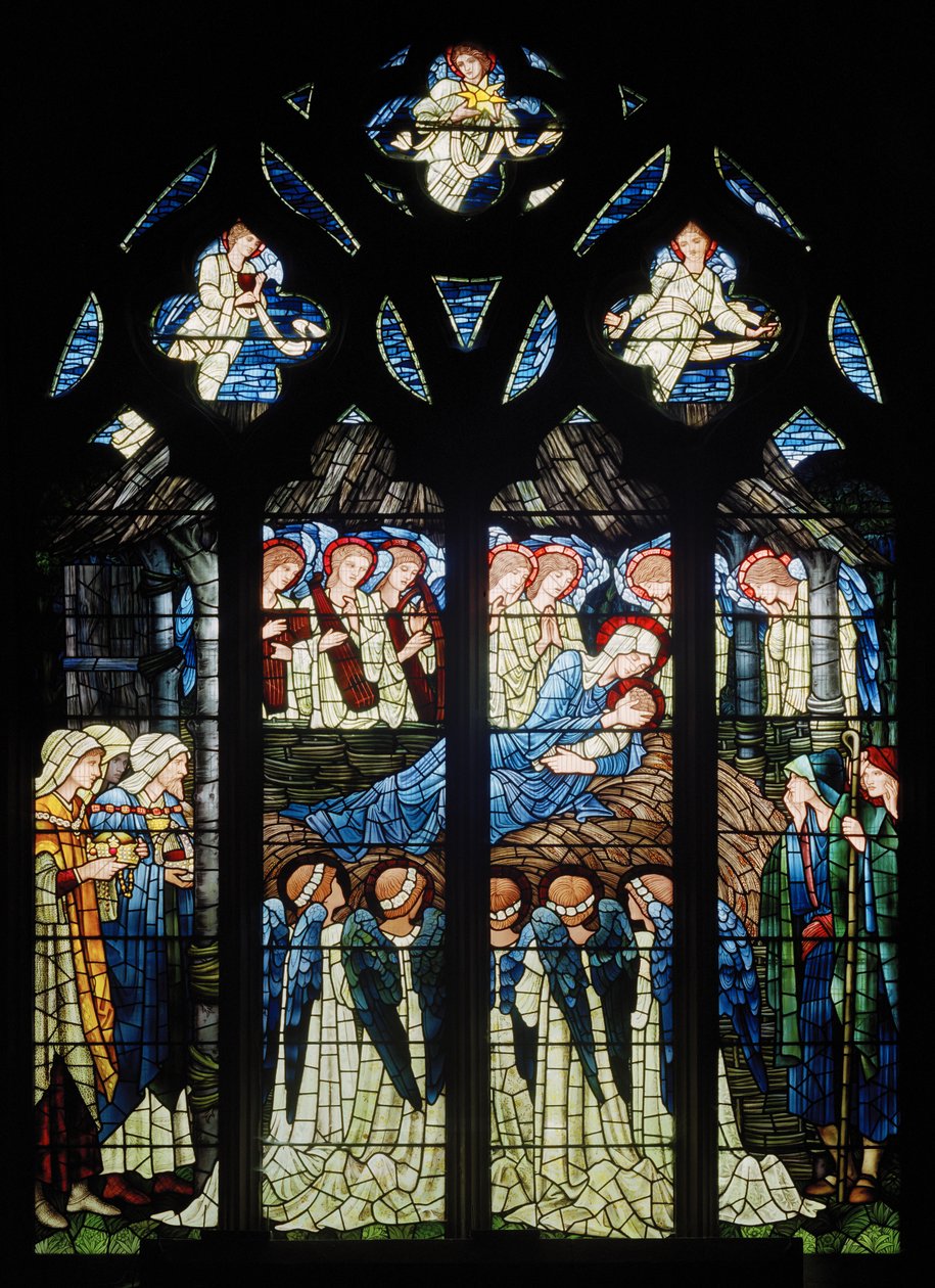La Natività da Edward Burne Jones