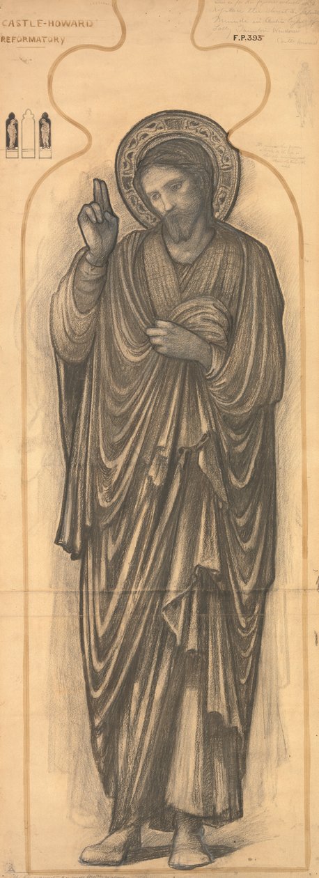 Salvator Mundi da Edward Burne Jones