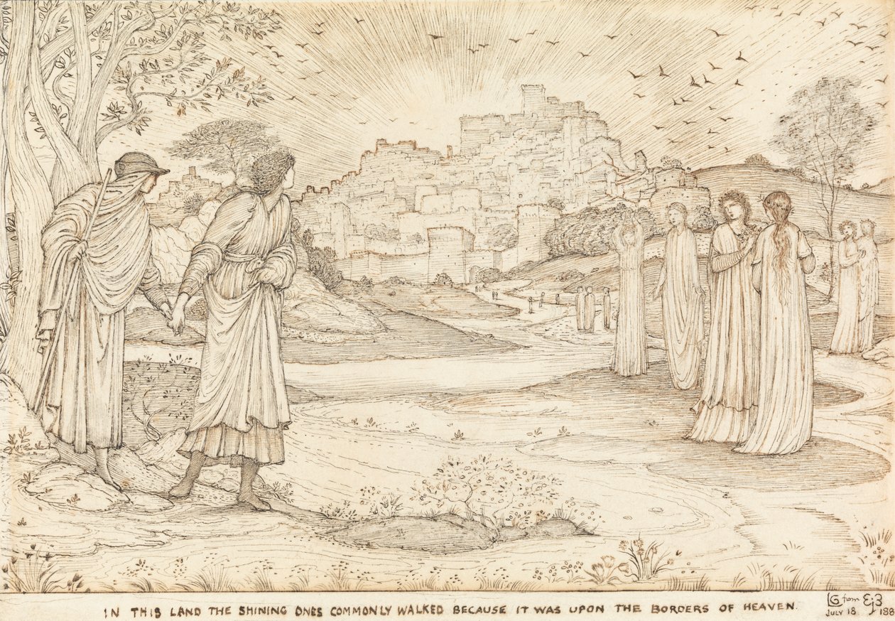 La Terra di Beulah da Edward Burne Jones