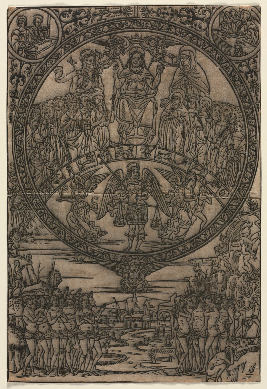 Il Giudizio Universale alla Presenza dei Santi e dell