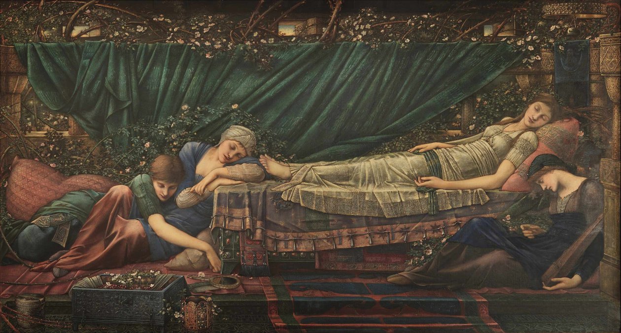 La leggenda di Briar Rose: La Bella Addormentata da Edward Burne Jones