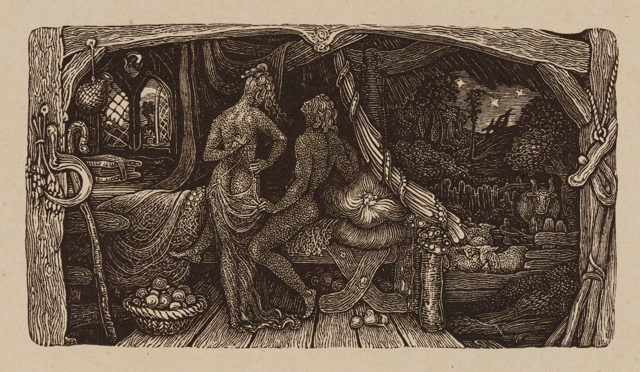 Idillio da camera da Edward Calvert