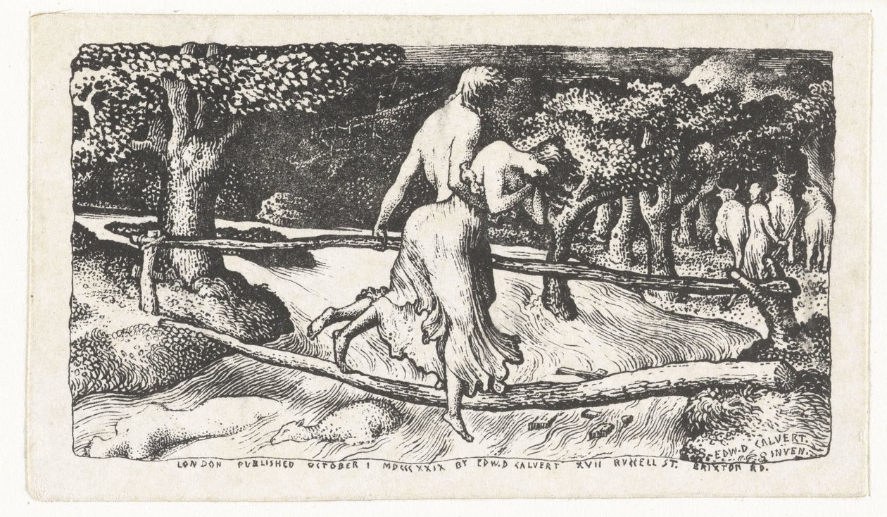 Il diluvio da Edward Calvert