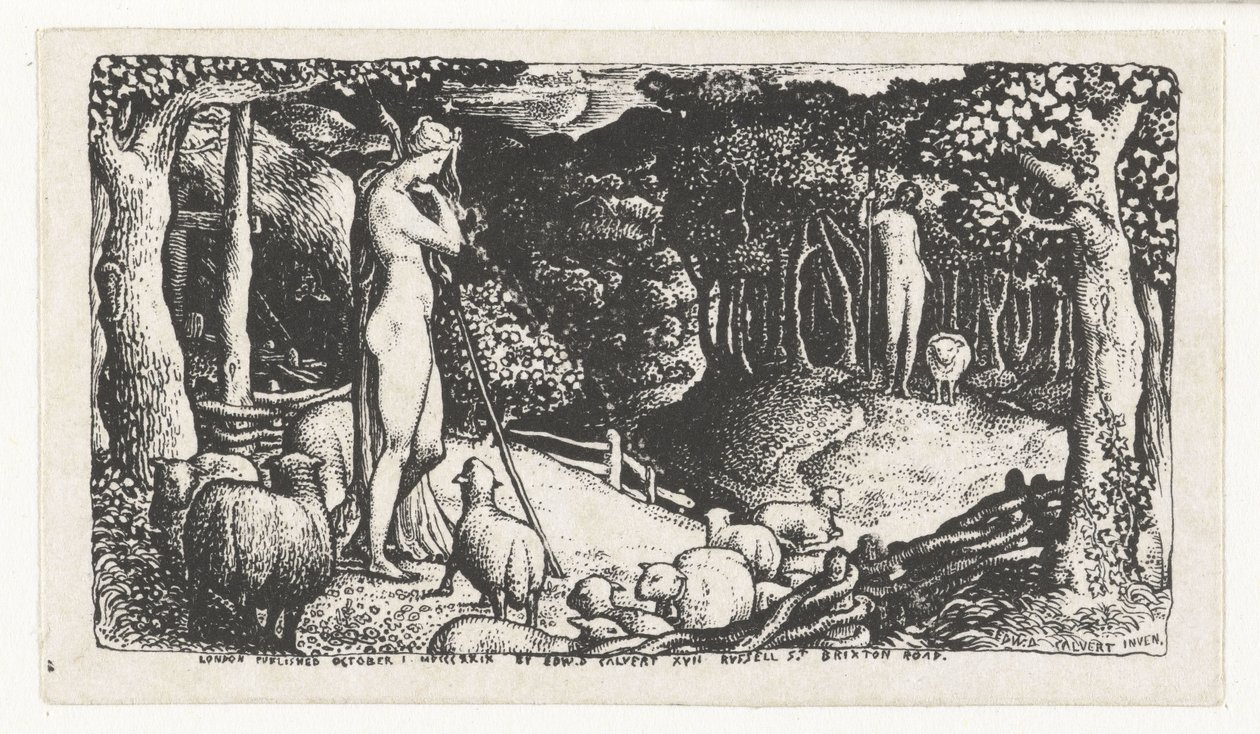 La vita rurale da Edward Calvert