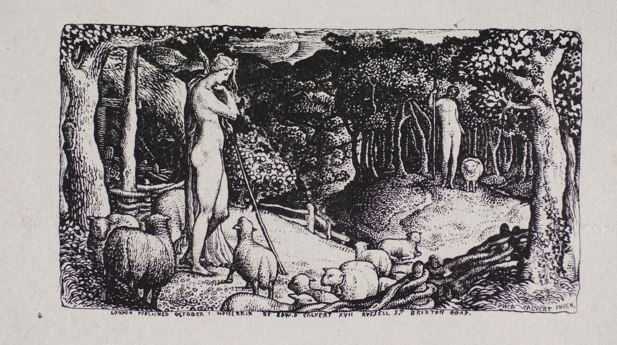Vita Pastorale Ideale da Edward Calvert