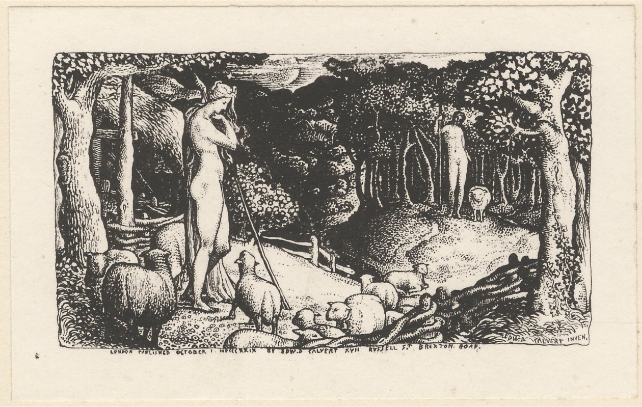 Vita pastorale ideale da Edward Calvert