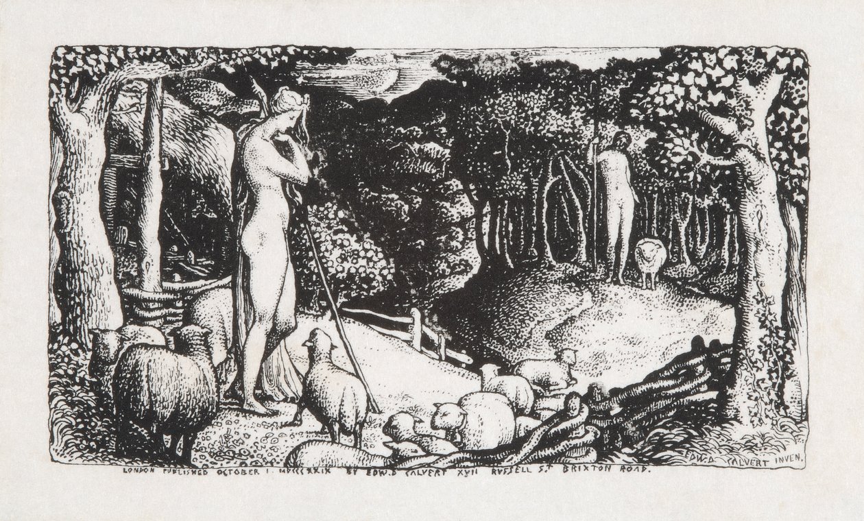 Vita pastorale ideale da Edward Calvert