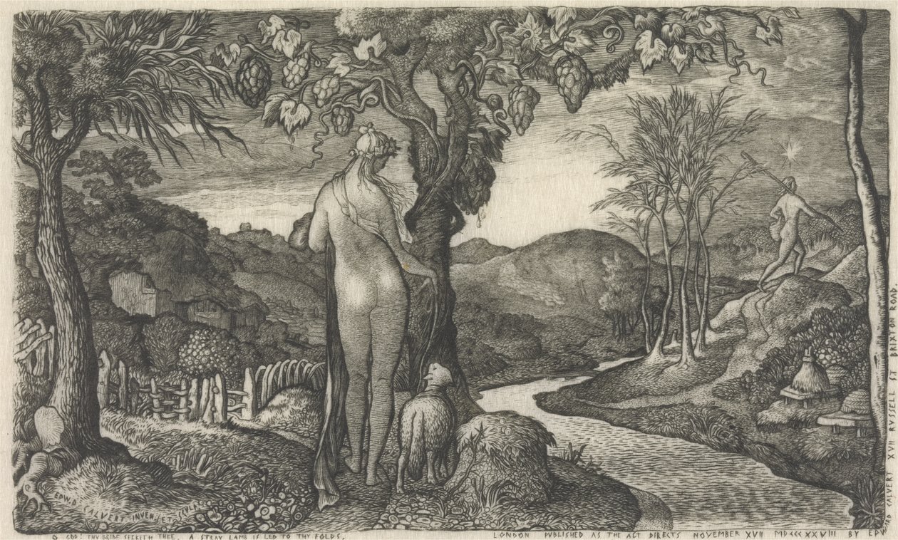 La sposa, 1828 da Edward Calvert