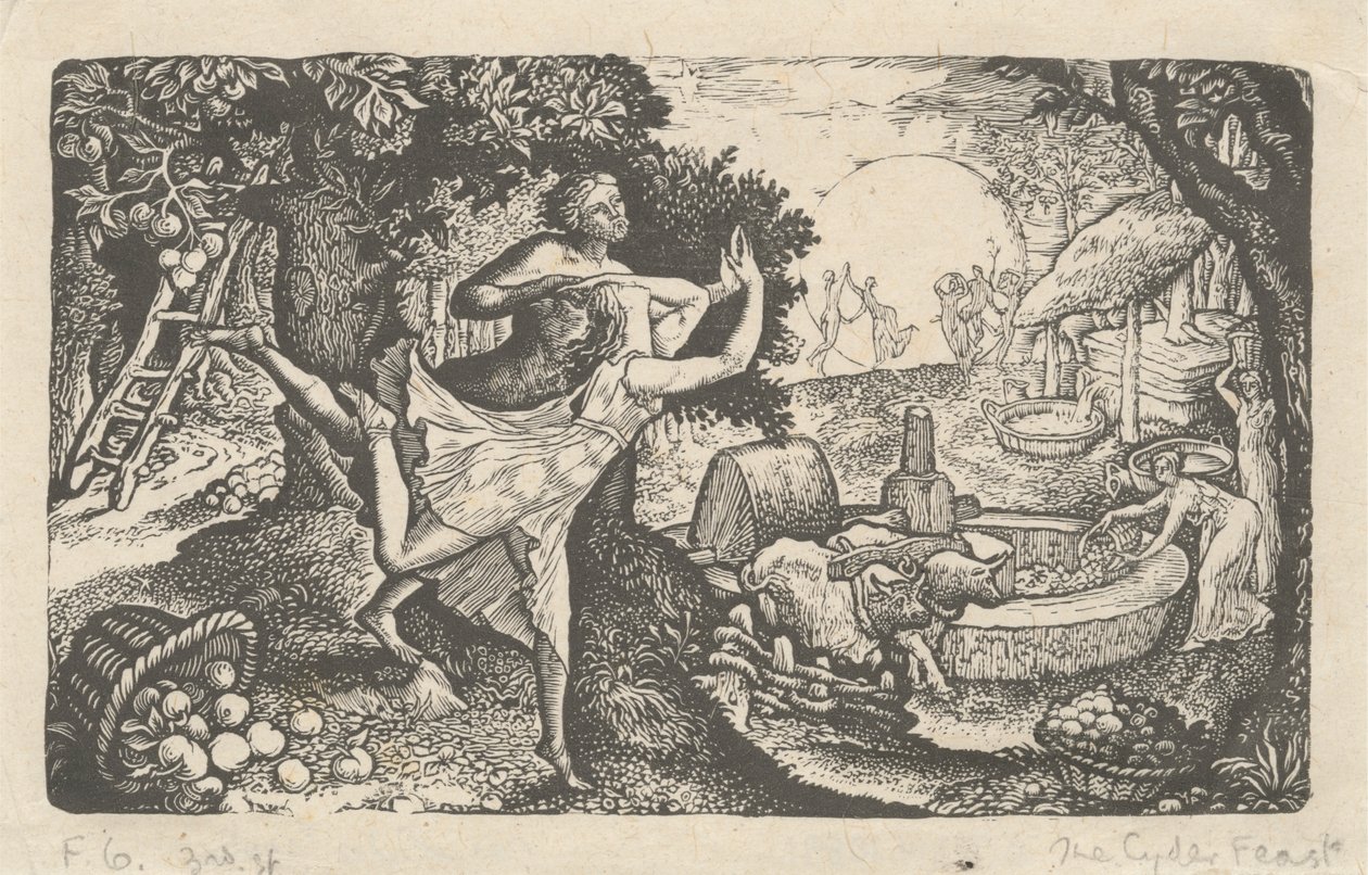 La festa del sidro da Edward Calvert