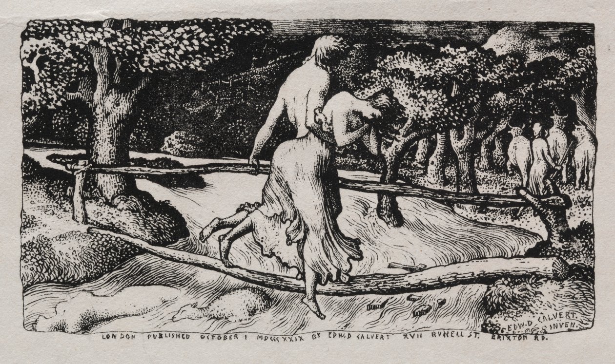 Il diluvio da Edward Calvert