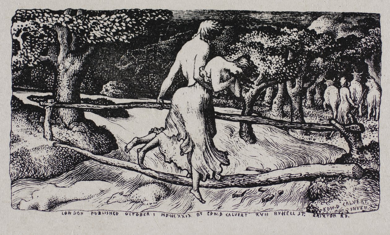 Il diluvio da Edward Calvert