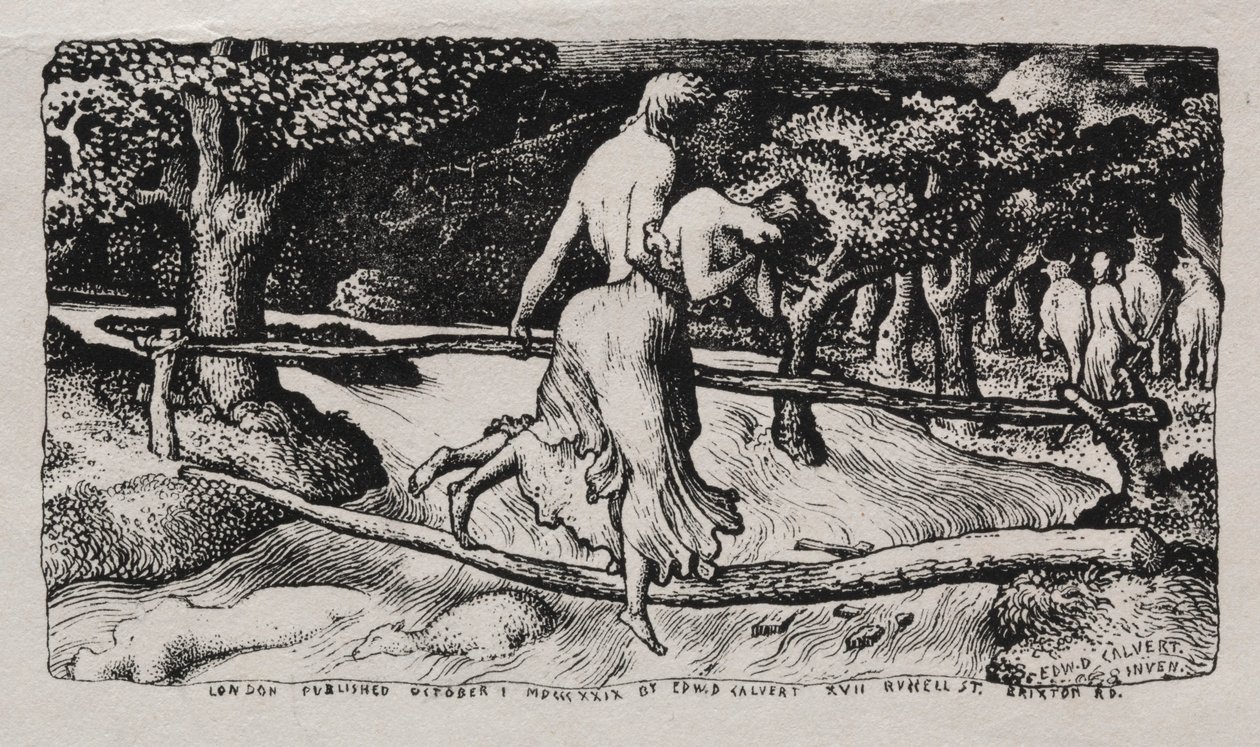 Il diluvio da Edward Calvert