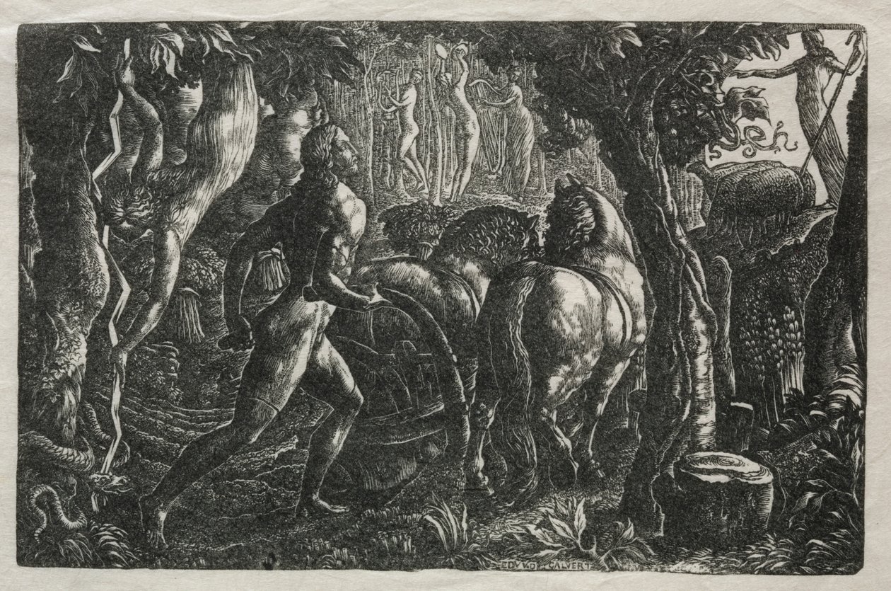 Il contadino, 1829 da Edward Calvert