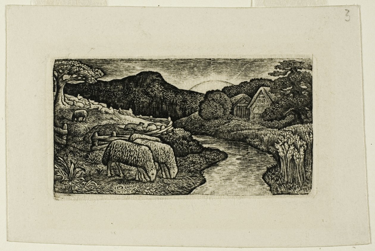 Le Pecore di Questo Pascolo da Edward Calvert