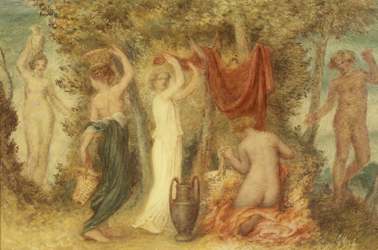 Offerte votive - Scena classica da Edward Calvert