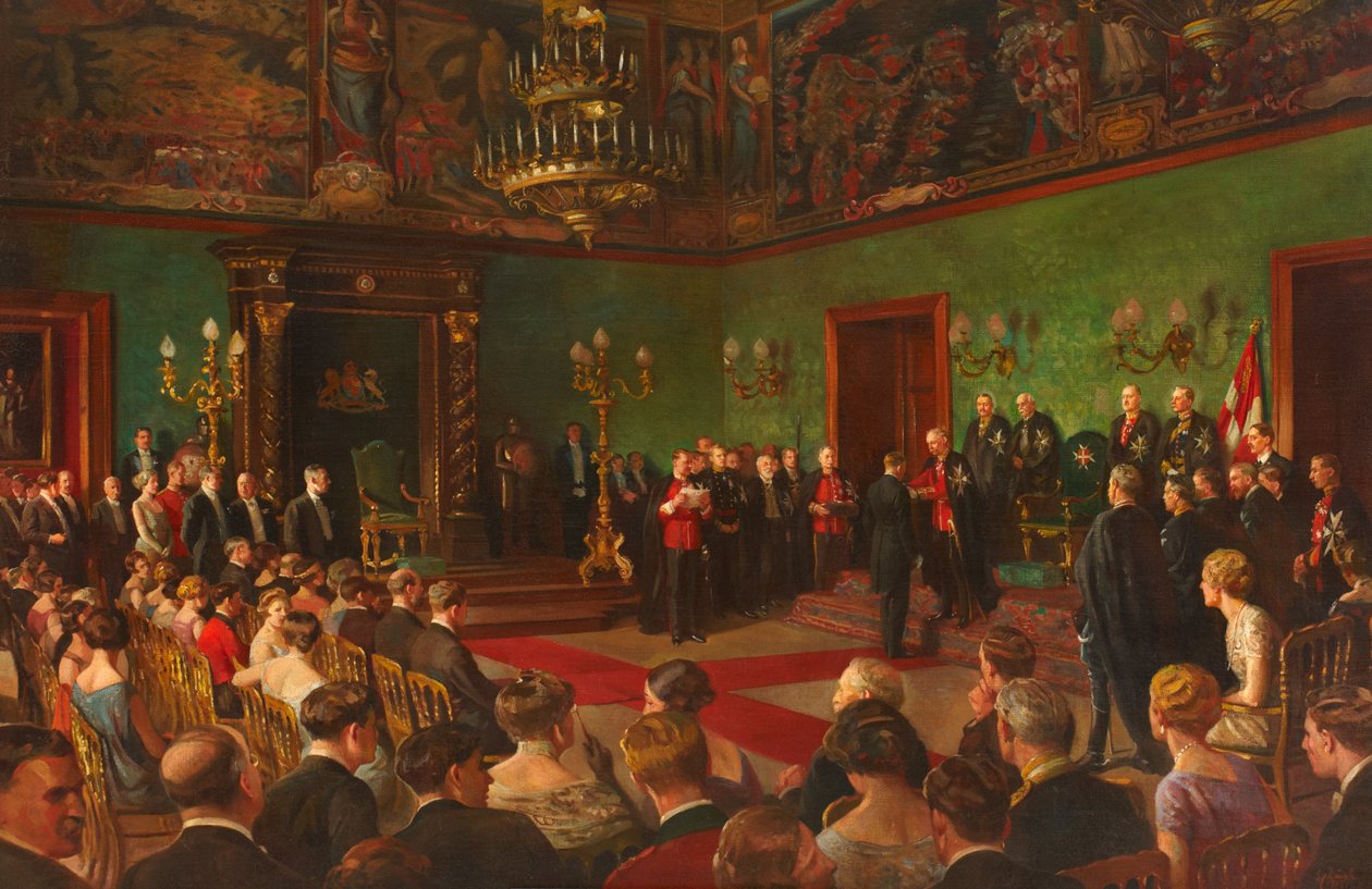 Pellegrinaggio, 26 marzo 1926, Investitura del Membro dell
