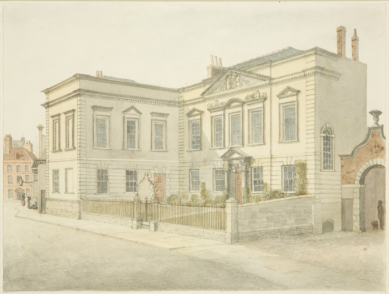 La Biblioteca Civica di Bristol, King Street da Edward Cashin
