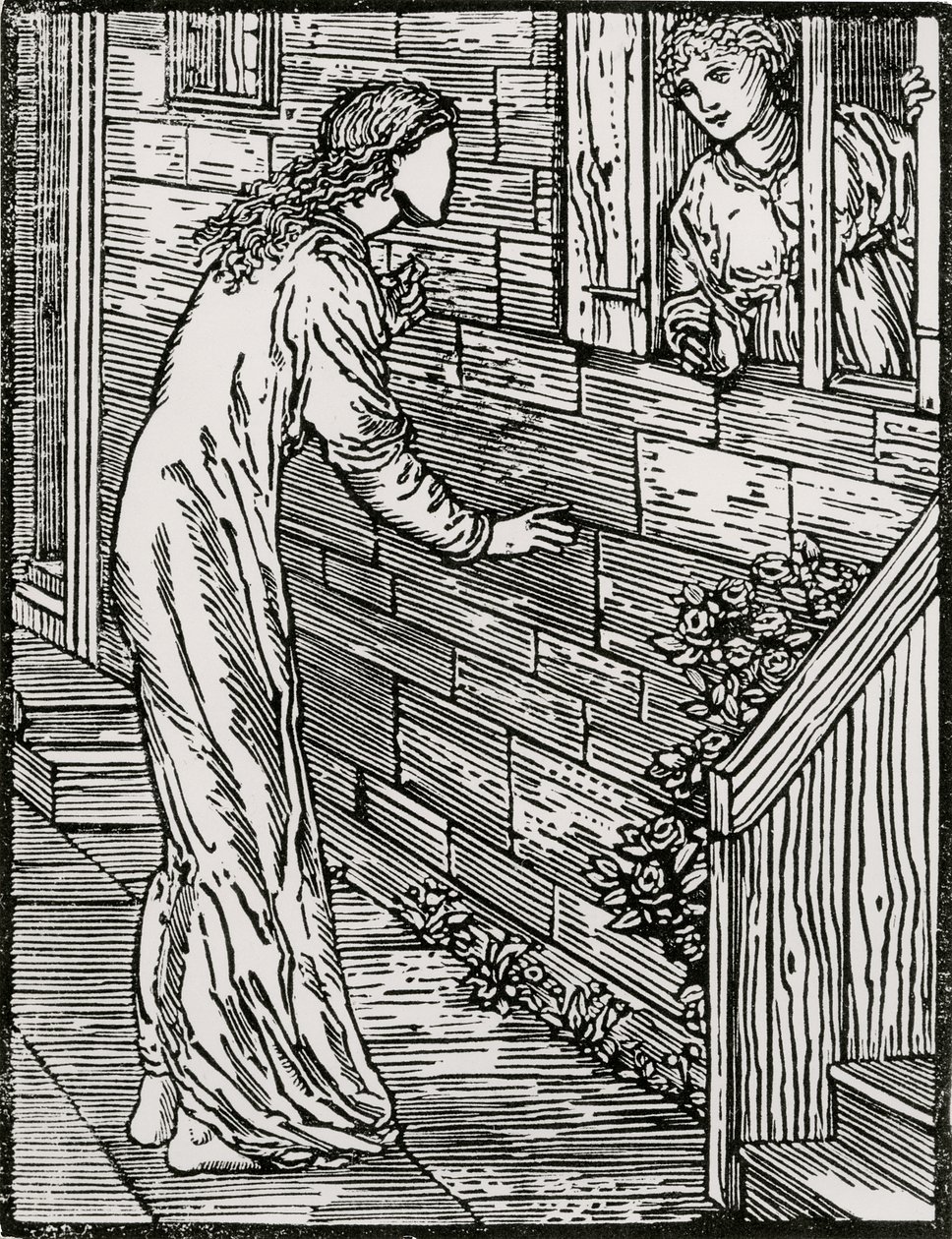 Arriva al Secondo da Edward Coley (after) Burne Jones