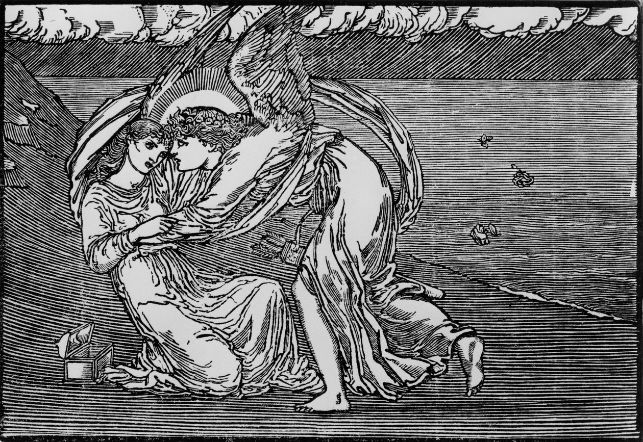 Cupido la Rianima da Edward Coley (after) Burne Jones