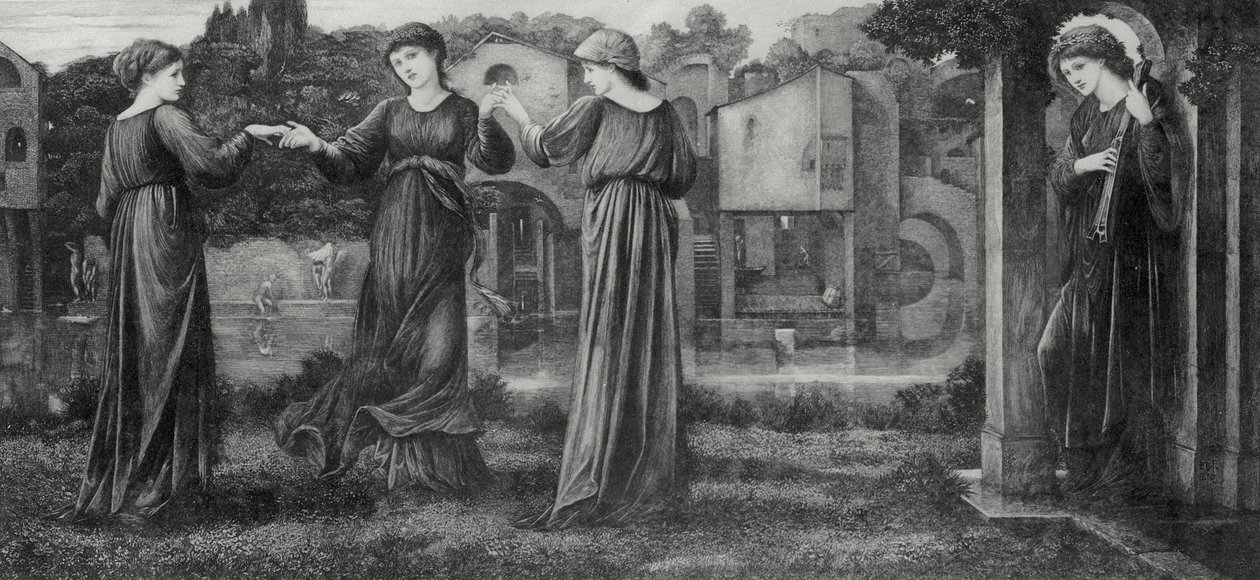 Il mulino da Edward Coley (after) Burne Jones