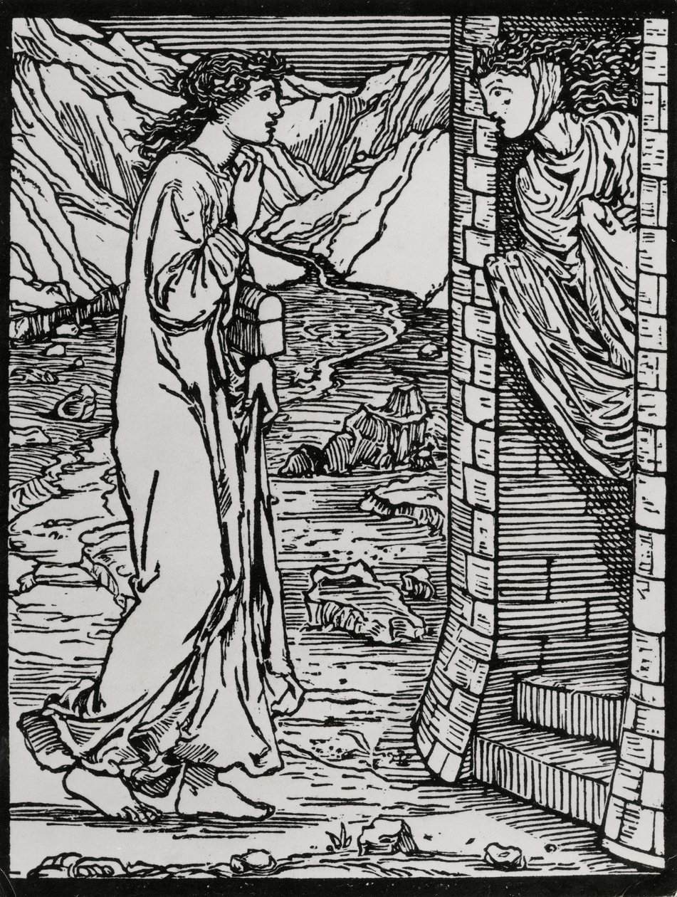 La Torre Parlante da Edward Coley (after) Burne Jones