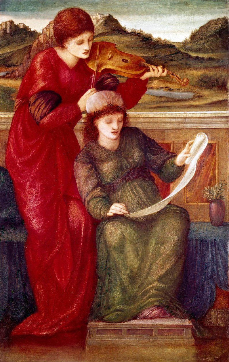 Allegoria della musica da Edward Coley Burne-Jones