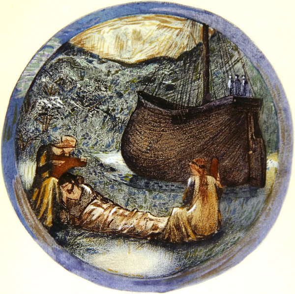 Il Libro dei Fiori: XXXV. Regina dei Prati da Edward Coley Burne Jones