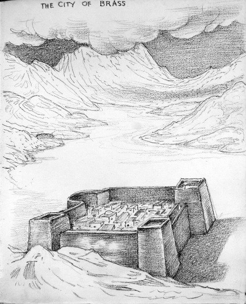 La città di Ottone da Edward Coley Burne Jones
