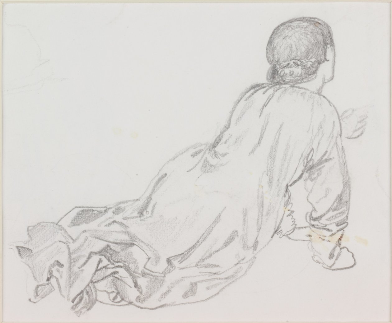 Figura reclinata da Edward Burne Jones