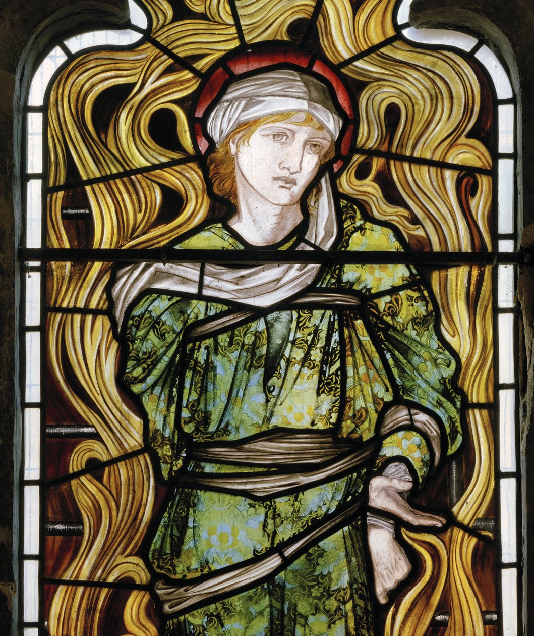 Shadrach, La fornace ardente, Finestra ovest, 1870 da Edward Burne Jones