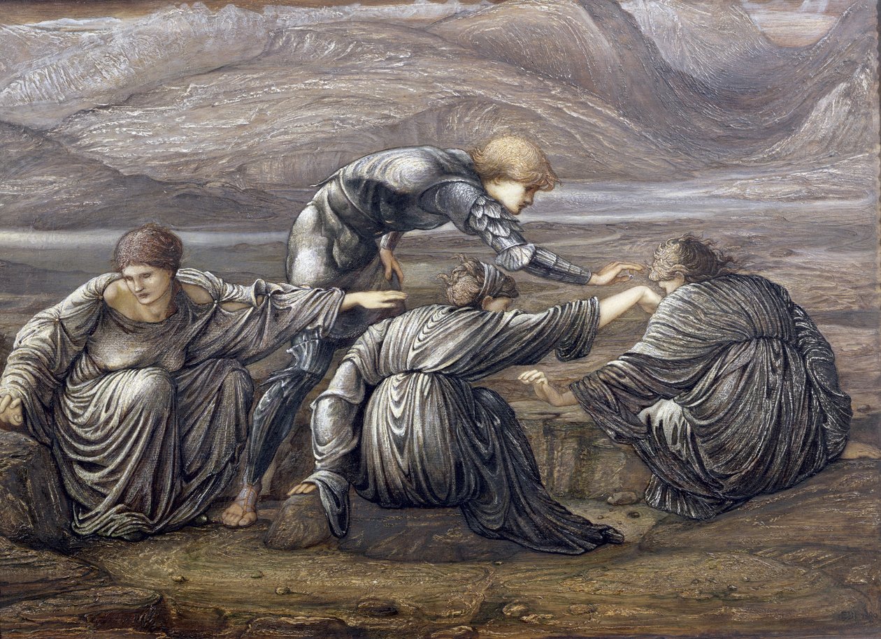 Studio per Perseo e le Graie, 1880 da Edward Burne Jones