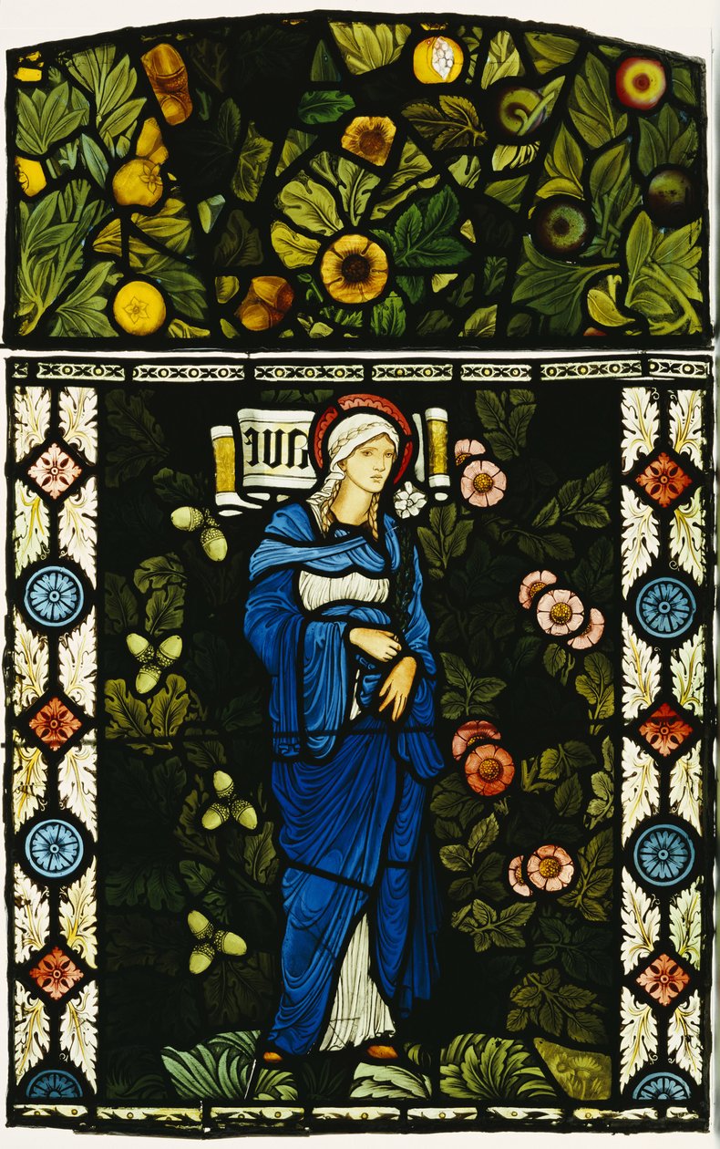 La Beata Vergine Maria, Morris & Co. da Edward Burne Jones