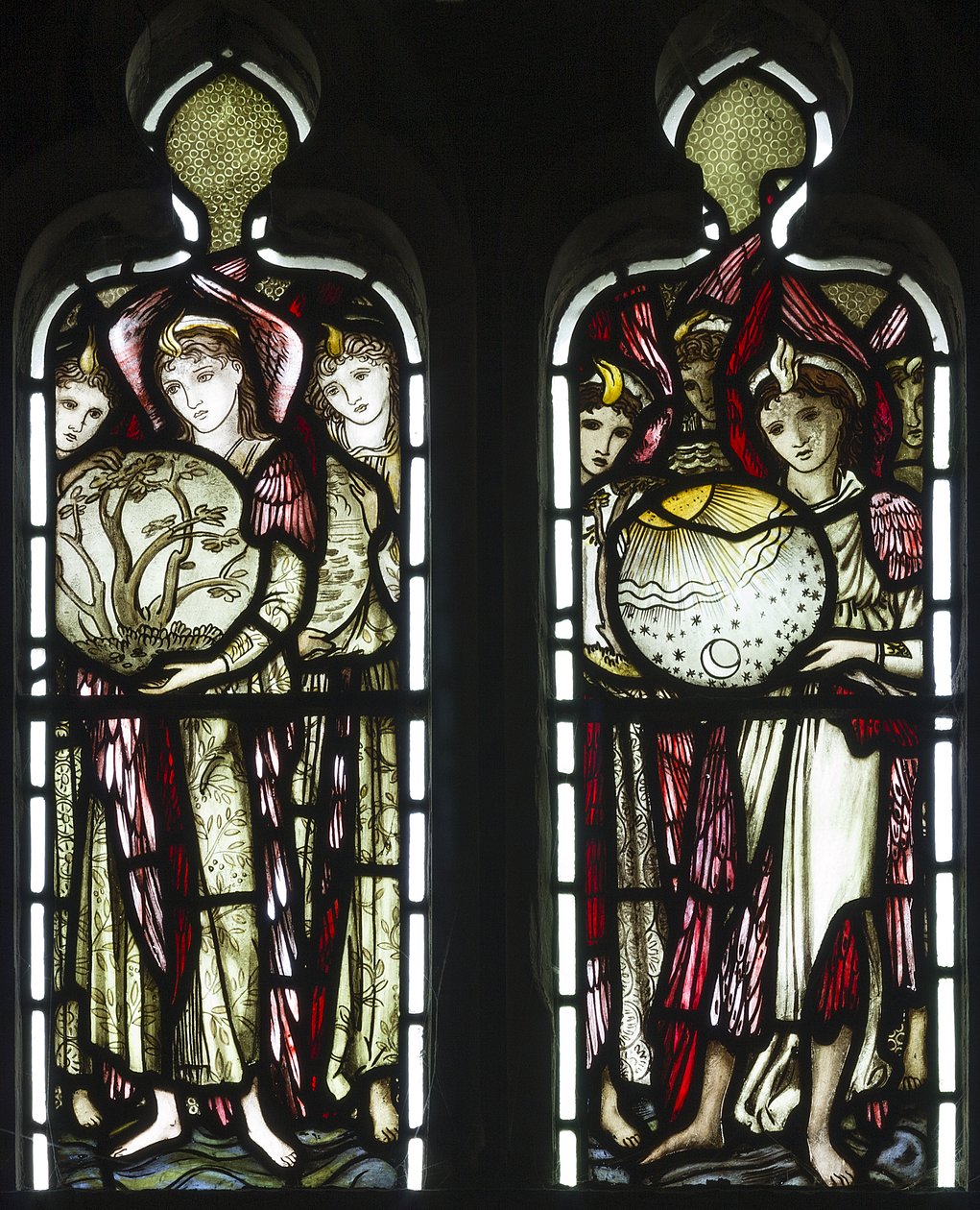 I giorni della creazione, 1874 da Edward Burne Jones