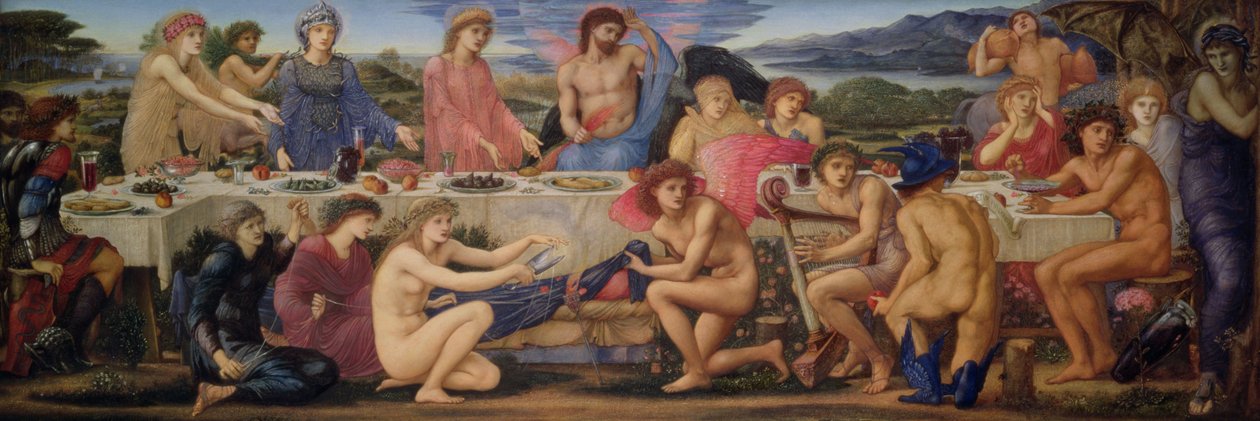 La festa di Peleo da Edward Burne Jones