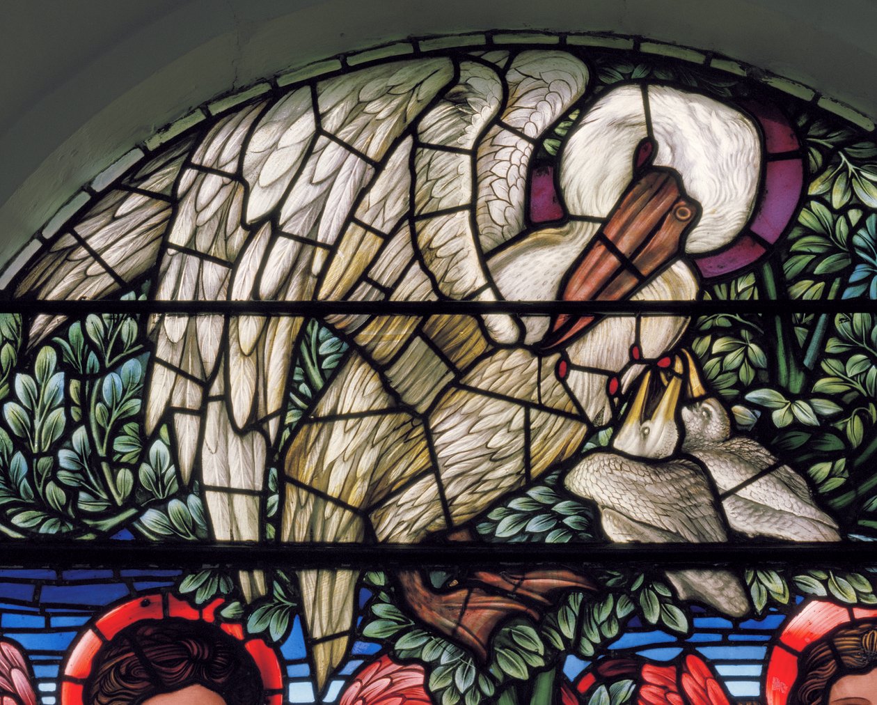 Il pellicano nella sua pietà da Edward Coley Burne Jones