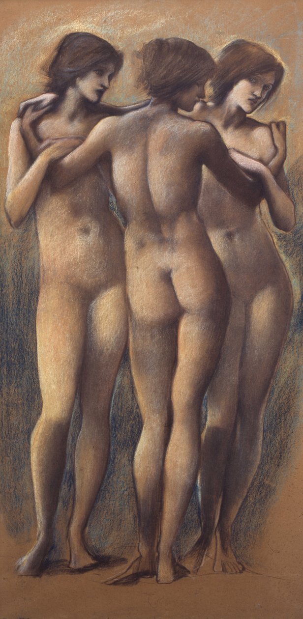 Le Tre Grazie, c.1885 da Edward Burne Jones