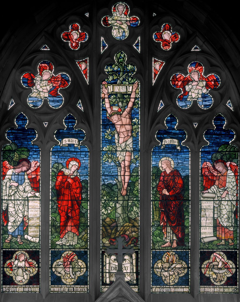 Finestra orientale da Edward Coley and Dearle Burne Jones