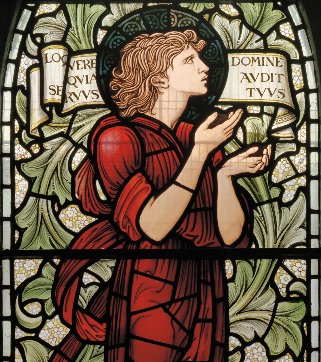 Samuele (dettaglio) da Edward Coley and Dearle Burne Jones