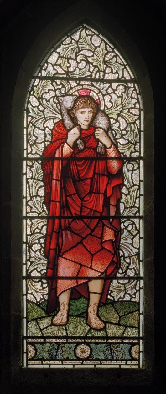 Il Buon Pastore da Edward Coley and Dearle Burne Jones