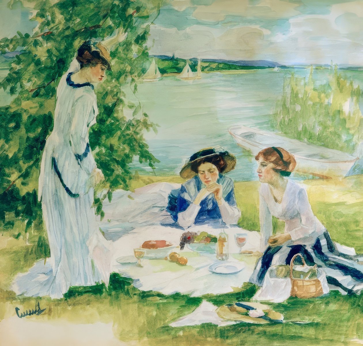 The Picnic da Edward Cucuel