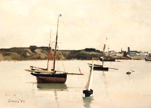 Porto di St. Servan da Edward Darley Boit